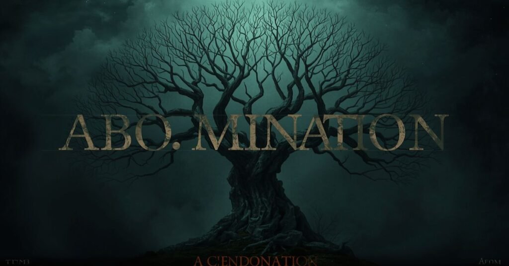 Origin of the Word Abomination