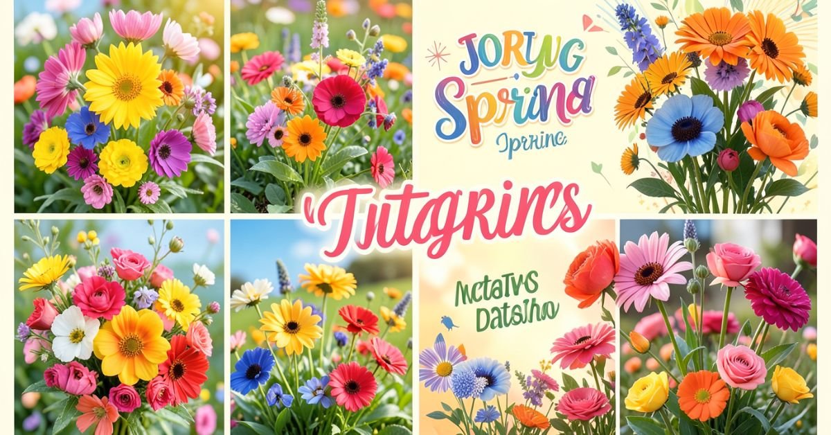 Fresh & Fun Spring Captions for Instagram