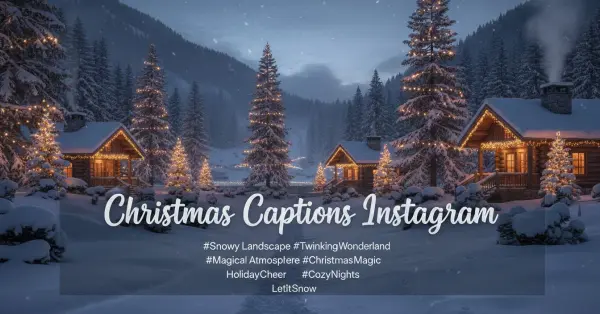 Christmas Captions Instagram