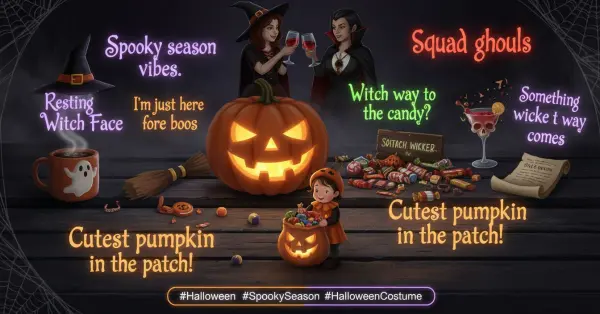 Halloween Instagram Captions 