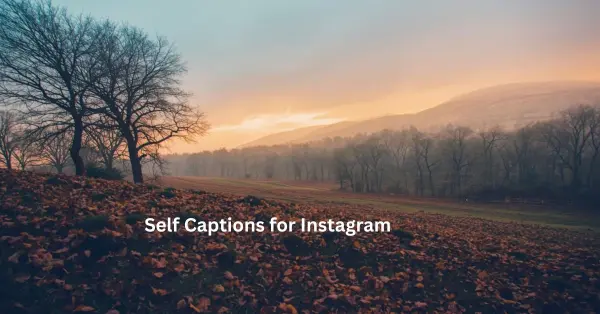 Self Captions for Instagram