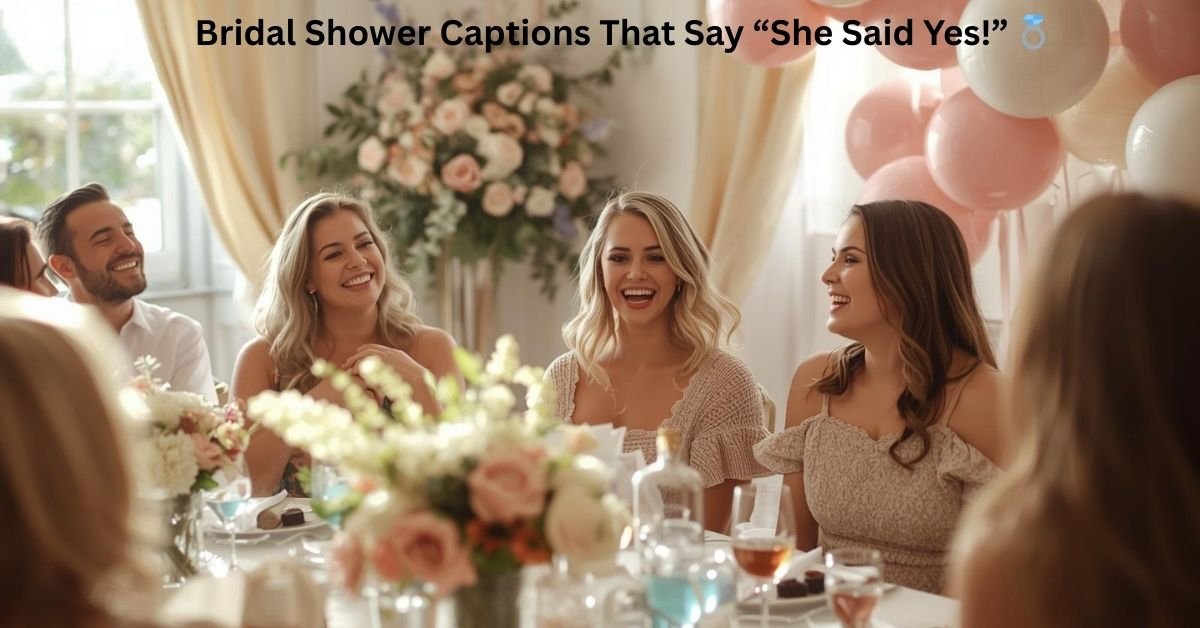 Bridal Shower Captions