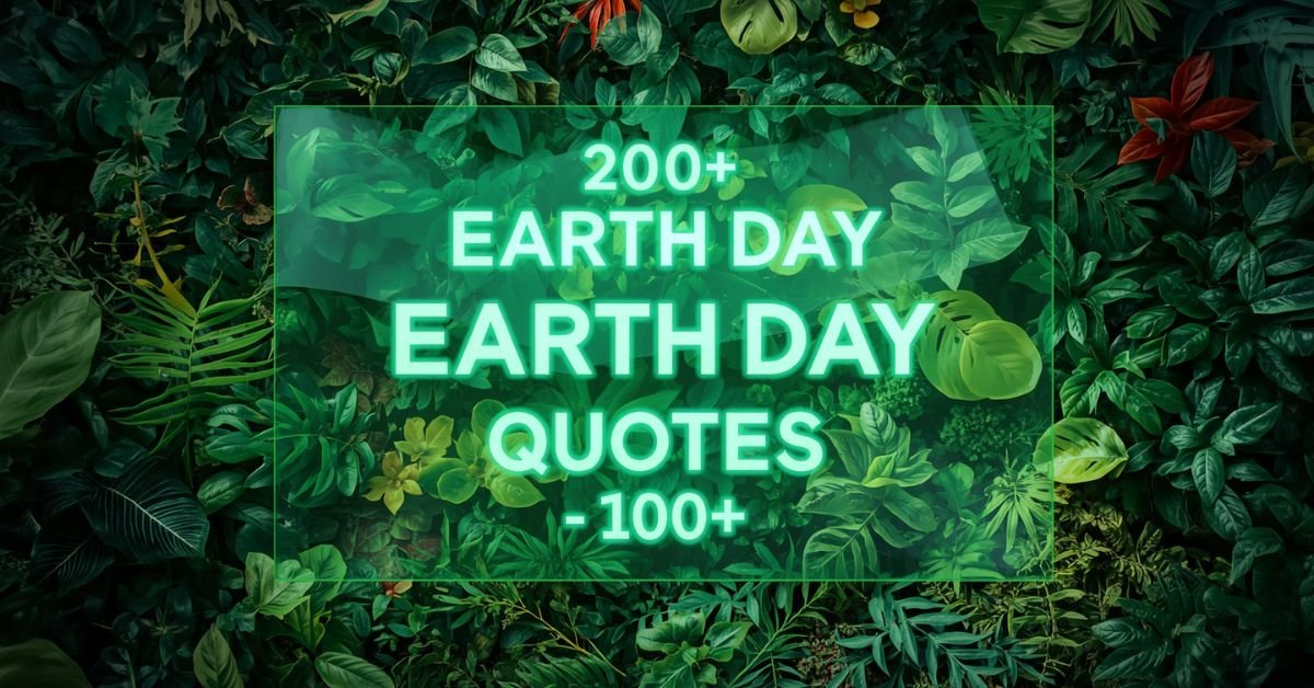 Earth Day Quotes for Instagram
