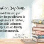 Teacher Appreciation Captions