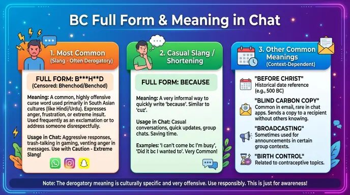 BC Full Form in chat
