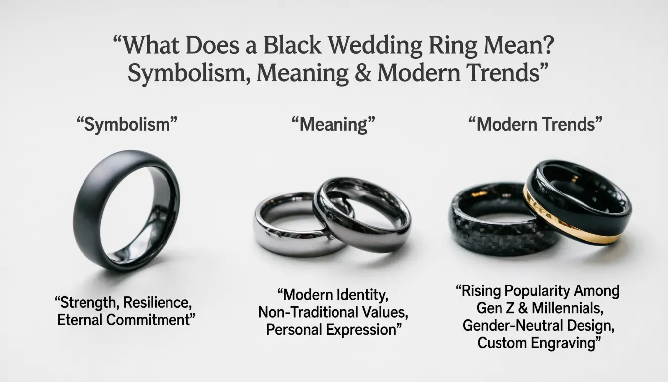 Black Wedding Ring Mean