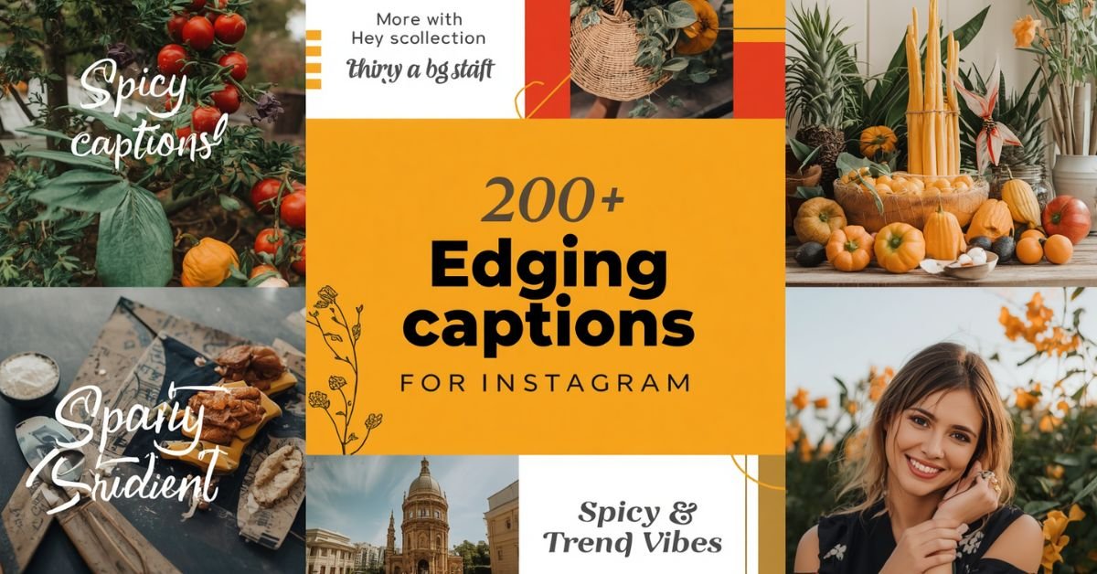 Edging Captions for Instagram