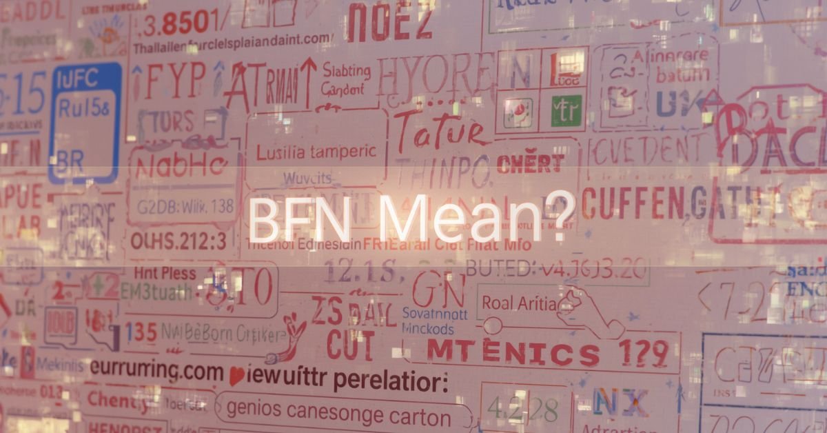 What Does BFN Mean? Full Guide to Texting & Slang Meaning 