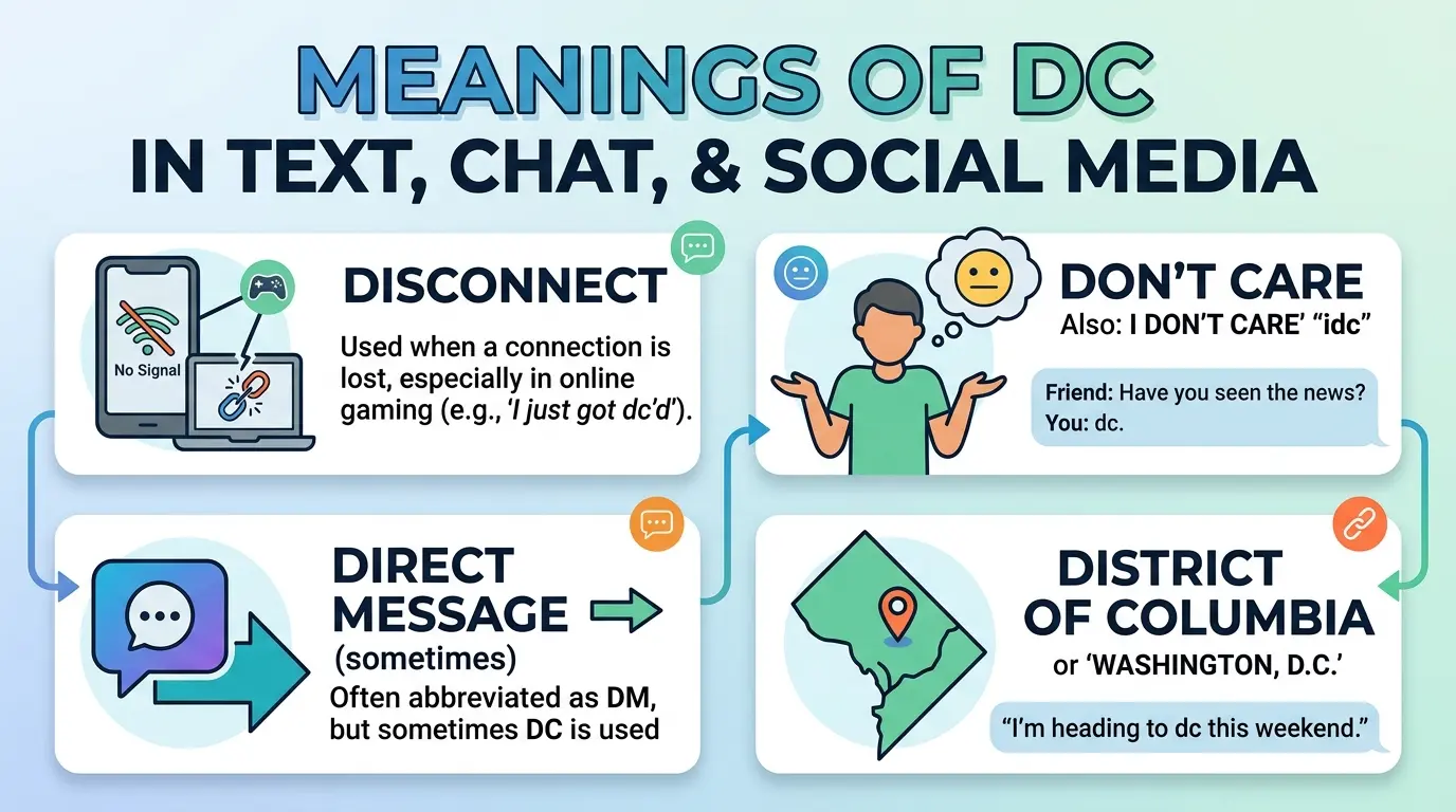 dc Meaning in Text