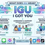IGU Meaning in Text, Chat, and Social Media