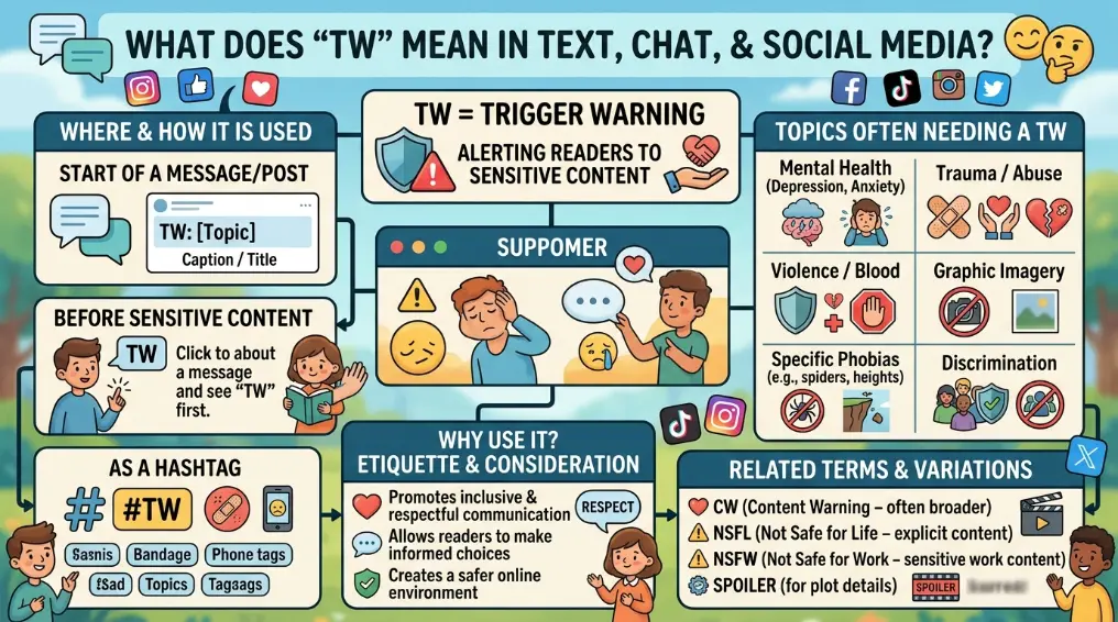 TW Meaning in text