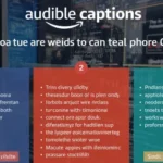 audible captions